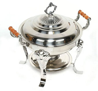 Nerezový designový ohřívač potravin - 2