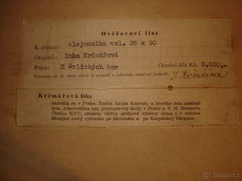 obraz- Inka Krčmářová - 2