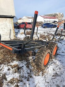 Prodám vozík za traktor na dřevo - 2
