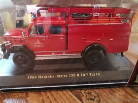 Modely aut 1:43 (hasičské auto) - 2