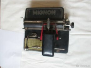 psací stroj mignon - 2