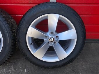 Original 2x ALU kola Škoda RATIKON 17" 7J ET45 + 225/55/R17 - 2
