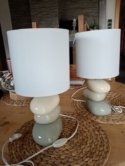 Keramická stolní lampa QENNY TYP4 / 2 ks - 2