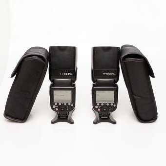 2x Godox TT685c s odpalovačem X1T-c pro Canon - 2