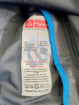 Lehká Softshellová bunda unisex Nord Blanc vel. 146 - 2