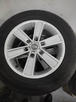ALU kola OZ 6x139,7r17 s pneumatiky 235/60r17 - 2