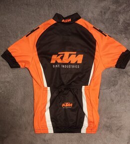 Prodám originální dětský cyklistický dres KTM vel.128 cm - 2
