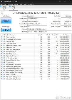Notebookové HDD 2,5″ SATA – 1 TB / 500 GB / 320 GB - 2