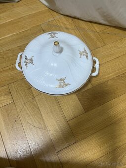 Porcelánová mísa s víkem – Bernadotte, ČSR - 2