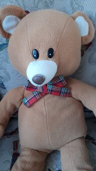 Flaušový medvěd 🐻, méďa, medvídek na mazlení - 2