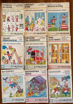 Čtyřlístek, mix sada 9 ks č 54 až 175 - 2