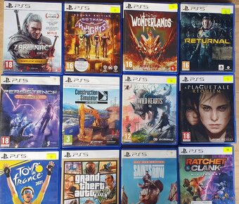 Hry na Playstation 5 ceny na fotkách od 300kč - 2