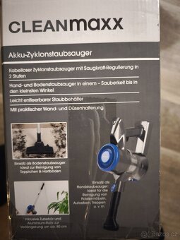 Aku cyklonový vysavač CLEANmaxx - 2