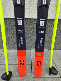 Dětské běžky Atomic PRO C2 SKINTEC JR 140cm - 2
