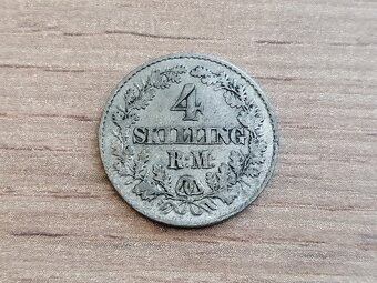 Dánsko mince 4 Skilling 1856 Frederik VII. Dánské království - 2