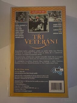 Tři Veteráni - AB Barrandov 1995 VHS videokazeta - 2