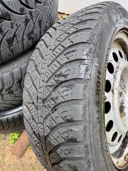 Disky s pneu zimní 185/55 R14 4x100 z VW Lupo - 2