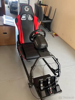 Thrustmaster T248 + závodní sedačka CZC Gaming Centaur - 2