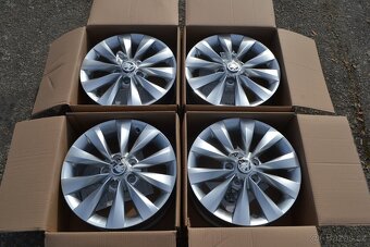 Škoda Karoq,Seat Ateca – NOVÉ 16 orig.Alu disky 6x16 - 2