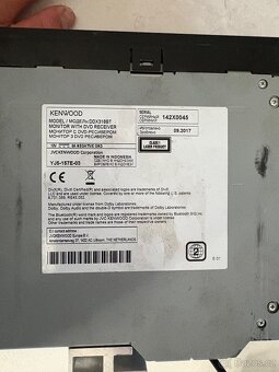 2DIN Kenwood autorádio - 2