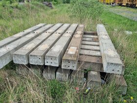 Prodám betonové pražce AKCE NA DOPRAVU - 2