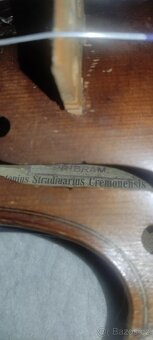 Antonius stradivarius cremonensis,housle - 2