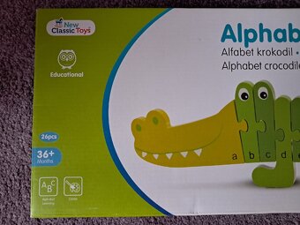 Montessori drevena abeceda - 2