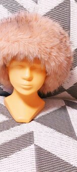 LUXUSNÍ KOŽEŠINOVÁ TEPLÁ ČELENKA - 2