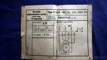 přepínač hvězda trojúhelník - 2