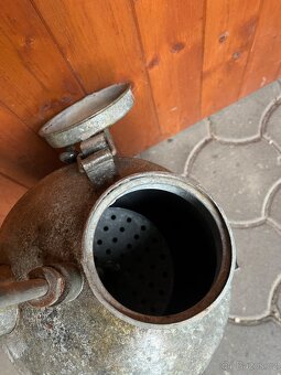 Plechová konev Shell - 2