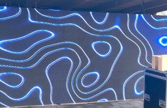 LED obrazovka P6.66 -set panelů+procesor led wal stěna - 2