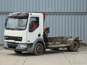 DAF LF 45.220,  DVOUPÍSTOVÝ LÁMACÍ HÁK, VÝŠKA HÁKU 1 M, HYDR - 2