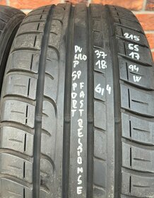 Letní pneumatiky 215/55 R17 94W XL Dunlop SP Sport (3718) - 2