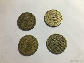 Německé mince 5ks-5.. - 2