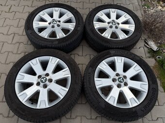 4x al kola 5x114.3 + pneu letní 225/55 R18 - 2