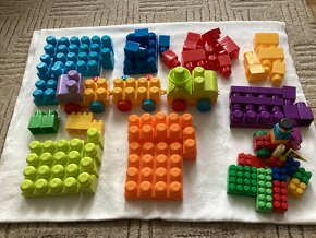 Kostky duplo, vláček - 2
