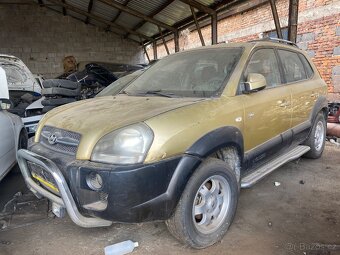 Náhradní díly Hyundai Tucson 4 krát 4,r.v2005 - 2