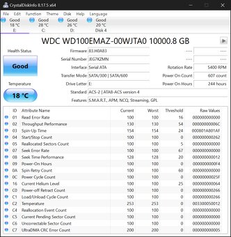 Disk - WD100EMAZ 10 TB HDD SATA - 2