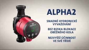 obehové čerpadlo Grundfos Alpha2 32-60 + zástrčka - 2