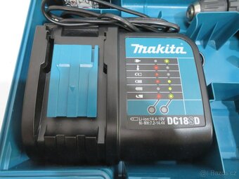 Aku příklepový šroubovák Makita DHP482SFE + 2 baterie 3.0Ah - 2