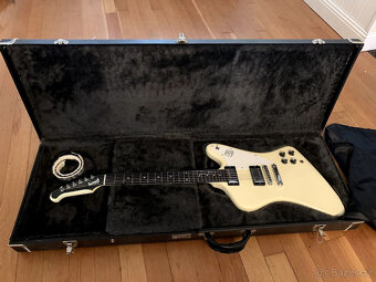 Gibson Firebird Studio 2005 - arktická bílá + pouzdro Gibson - 2