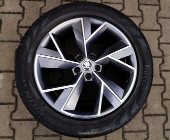 Alu kola originál Škoda Kodiaq 5x112 R19 Triglav - 2