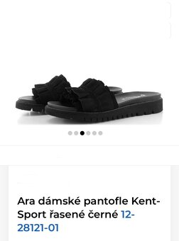 Dámské kožené pantofle ARA - 2