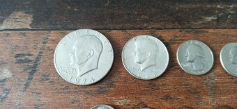 USA sada, lot Amerických mincí. - 2