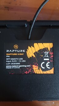 Herní klávesnice Rapture (RPT-GMKFX12B) - 2