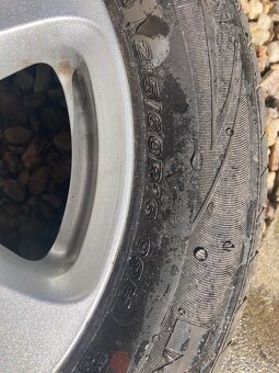 Letní pneu 215/60 R16 Nexen vč. alu kol - 2