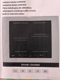 Indukční varná deska - 2
