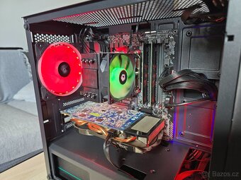 Nové herní PC Ryzen 7,16Gb ram, Grafika GTX 660, W11, RGB - 2
