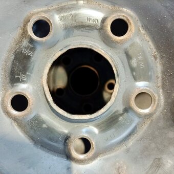 16" plechová kola – 5x112 – ŠKODA (VW, SEAT, AUDI) - 2