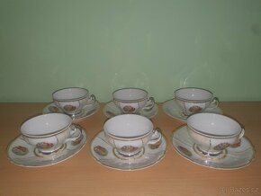 Sada na čaj motiv Tři grácie Bernadotte - 2